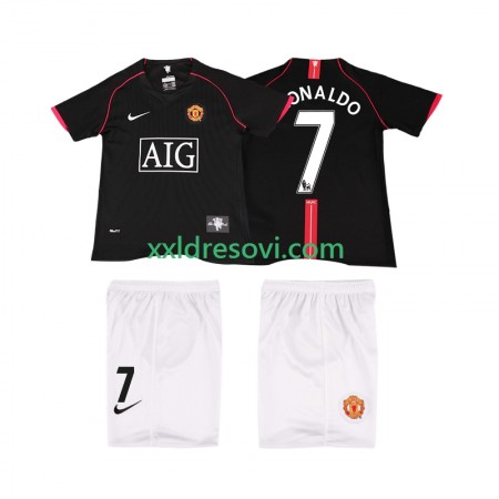 Manchester United Ronaldo 7 2007 2008 Retro Gostujući Dječji Nogometni Dres